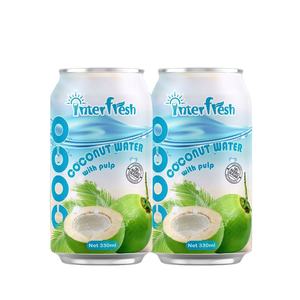 เครื่องดื่มน้ำมะพร้าวสับปะรดแบบผสมผสานขนาด500มล. อลูมิเนียมที่ผ่านการรับรองฮาลาลในเวียดนามสามารถส่งออกเกรดไก่งวงในตลาด - Product Image 1