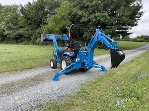 LS Lawn Mower 4x4 <b>Small</b> Tractor with Front End Loader Backhoe Good Cheap Buy Mini Farm Agriculture Tractor Gear Core Component - Product Image 5