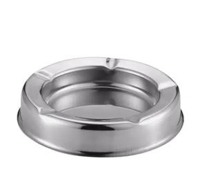 Cenicero de bolsillo portátil de Metal creativo de diseño único Cenicero de cigarrillos de mesa con logotipo personalizado de Metal redondeado - Product Image 1