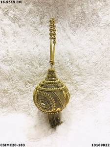 Bolso de mano de Metal para mujer, diseñador pochette de hecho a mano, elegante, hecho a mano - Product Image 5