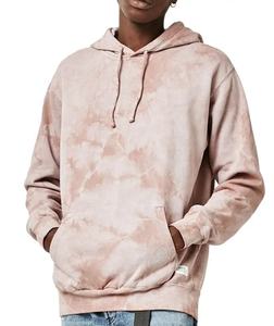 Sudaderas de hombre Sudadera con capucha lavada Capucha con cordón Bolsillo de canguro Manga larga Sudadera con capucha Tie-dye - Product Image 1