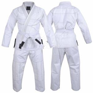 Mejor venta blanco brasileño Jiu Jitsu Gi uniforme BJJ Kimono con cinturón para adultos y niños - Product Image 5