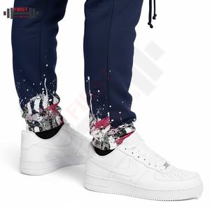 Survêtement pour homme avec capuche et pantalon de survêtement à fermeture éclair, imprimé en relief personnalisable, grammage lourd, dernier design, patch brodé, pour l'hiver 2025 - Product Image 5