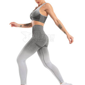 Nouveau design, logo personnalisé, ensemble de yoga pour femmes, ensemble de yoga à séchage rapide, ensemble de yoga respirant pour femmes, fabriqué au Pakistan - Product Image 2