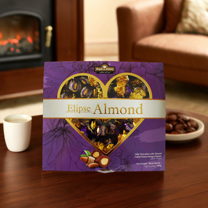 Royal de Dolton แป้งบิสกิตช็อกโกแลตนมอัลมอนด์แข็งลายถั่ว-incall Ball Candy Packed Elegant กระดาษห่อ - Product Image 4