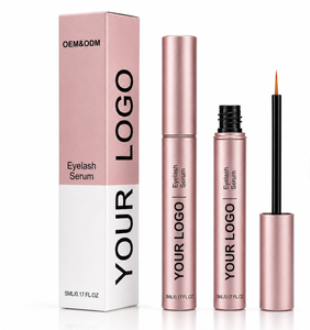 Sérum de croissance des cils transparent végétalien Aesphylash en marque blanche, rehausseur de cils OEM, formule naturelle pour des cils plus longs et plus épais - Product Image 1