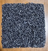 Granules PP noirs à partir de matière première polymère écologique et rentable en plastique recyclé