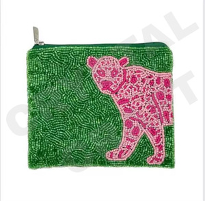 Portefeuille de pochette à monnaie en perles de rocaille personnalisé de conception de coeur beau porte-monnaie avec des caractéristiques d'accessoires à la mode - Product Image 6