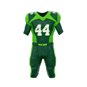 ชุดฟุตบอลอเมริกันสำหรับผู้ชายชุดเสื้อและกางเกงกีฬาแบบทีม | เสื้อผ้าฟุตบอลสิ่งทอลายทแยงระบายอากาศ - Product Image 1