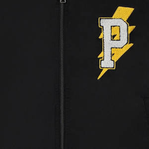 เสื้อแจ็คเก็ตบอมเบอร์แฟชั่นขายส่ง ปักลายตามสั่ง สไตล์วินเทอร์ สำหรับเด็กผู้ชาย เด็กเล็ก สไตล์เรโทร กระดุมปิดด้านหน้า พร้อมโลโก้ - Product Image 6