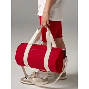 Personalized Mini Barrel <b>Bag</b> Custom Promotional Drawstring Sportpacks - Product Image 5