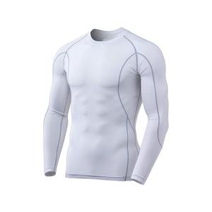 2025 Trending Custom Rash Guard Compression Shirt Men <b>Long</b> <b>Sleeve</b> Gym MMA Surf <b>Top</b> Quick Dry OEM Factory - Product Image 5