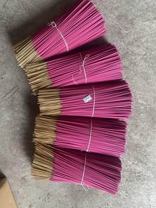 Varilla de incienso rosa de 12 "con logotipo personalizado empaquetado en cartón para uso religioso personalizado - Product Image 6