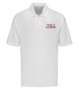 Chemise de golf sans manches à séchage rapide pour homme, 100% coton, anti-boulochage, coupe régulière, technique de boutons foncés, tricot 3D - Product Image 3
