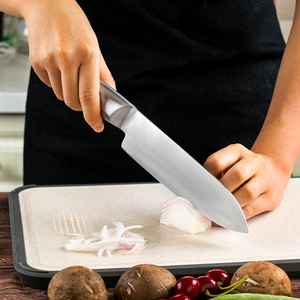 Venta al por mayor personalizado de calidad superior OEM ODM servicio profesional Damasco cuchillo de cocina de acero inoxidable mango cuchillo de cocina - Product Image 4