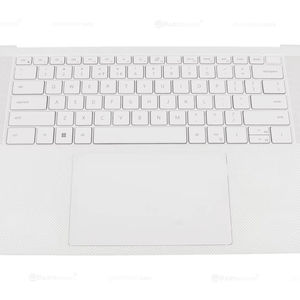 สำหรับแล็ปท็อป Dell XPS 15 9520/9530เคสด้านบนพร้อมแป้นพิมพ์ทัชแพดชิ้นส่วนที่พักแขนสีขาว VHN0D R4N39 0VHN0D 0R4N39 - Product Image 1