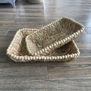 ถาดรองน้ำทำจากเวียดนามถาดเสิร์ฟพร้อมที่จับตกแต่งบ้านเป็นมิตรต่อสิ่งแวดล้อม - Product Image 6