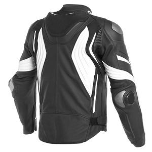 Vêtements de sport high-tech imprimés avec logo personnalisé pour hommes Vestes en cuir de course de moto de haute qualité sur mesure - Product Image 4