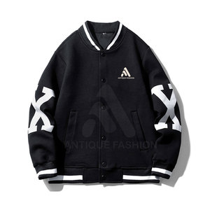 Chaqueta Letterman Personalizada de Alta Calidad de Secado Rápido para Hombre con Logotipo Frontal, Abrigo de Invierno Transpirable y Resistente al Viento - Venta al por Mayor - Product Image 1