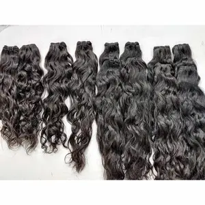 UNPROCESSED INDIAN TEMPLE HAIR WITH ALIGNED CUTICLES AND SINGLE DONOR MACHINE WEFT BUNDLES SUPPLIER