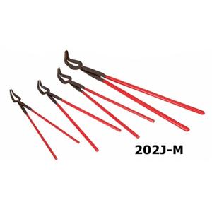 Pince pour creuset avec poignée en caoutchouc - Product Image 1