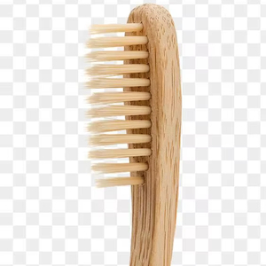 แปรงสีฟันสำหรับเดินทางทำจากไม้ไผ่แบบพรีเมี่ยมสำหรับผู้ใหญ่ดีไซน์เป็นมิตรต่อสิ่งแวดล้อมพร้อมสไตล์เพรียวบางและยั่งยืนผสมกับสีชาร์โคล - Product Image 5