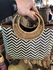 Natural Seagrass Straw Handbag for <b>Women</b> for Girl Casual Storage <b>Bag</b> From Vietnam - Product Image 3