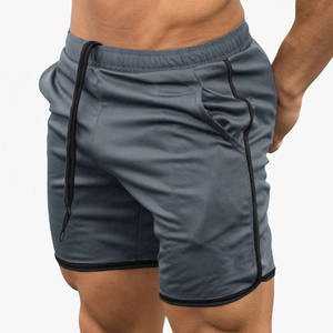 Pantalones cortos para correr transpirables de alta calidad para hombre, patrón sólido, estilo informal, precio de fábrica, MOQ bajo para compradores a granel - Product Image 5