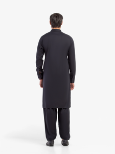 Salwar Kameez élégant pour hommes pakistanais, tenue ethnique traditionnelle musulmane pour mariage, fête de l'Aïd, usage quotidien, service OEM de marque personnalisée - Product Image 3