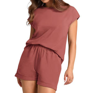 Chándal Transpirable de Diseño Personalizado, Cómodo y Fácil de Usar, 100% Algodón, Cintura con Cordón, Chándales de Verano - Product Image 5