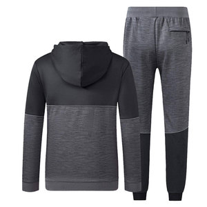OEM Design Men's Tech Fleece Tracksuit <b>Full</b> <b>Zip</b> <b>Hoodie</b> Joggers Sweatpants Sweatsuit 69% Cotton 31% Polyester Plus Size - Product Image 2