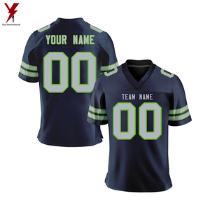 Venta caliente desgaste del equipo por encargo camisetas de fútbol americano/nueva llegada sublimación hecha jóvenes camisetas de fútbol americano - Product Image 6