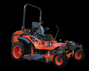 Tondeuse autoportée diesel professionnelle Z725 de haute qualité, coupe-herbe orange, 4 temps, 127 cm³, 500 W, bac de ramassage 150 L - Product Image 3