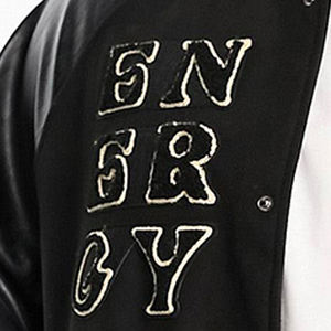 Nouveaux patchs en chenille brodés personnalisés Varsities Letterman Baseball College Jacket Veste universitaire de haute qualité - Product Image 5