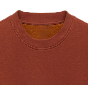 Sudadera de Cuello Redondo con Logotipo Personalizado para Hombre, 100% Algodón, Sólida, Ecológica, Transpirable, de Alta Calidad - Product Image 2
