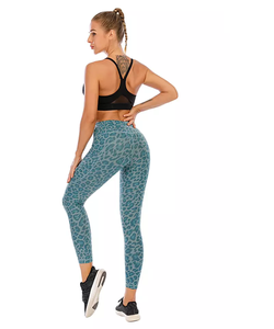 wholesale custom design and logo cheap price blue color sublimation fitness wear yoga wear for the <b>ladies</b> - Product Image 5