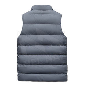 Servicio OEM Popular 100% Poliéster Chaqueta acolchada de invierno Tela de alta calidad Peso ligero Diseño sin mangas al por mayor - Product Image 2