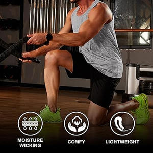 Maillots de sport authentiques Débardeurs pour hommes Vêtements Stringer Fitness Hommes Mode Coton Polyester personnalisé téléchargé par Dress Sports - Product Image 4