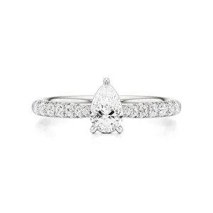 แหวนหมั้น Ethereal Vow - แหวนเพชรสำหรับผู้หญิง - Product Image 3