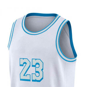 100% poliéster personalizado sublimación impresión logo baloncesto Jersey mejor calidad 100% poliéster baloncesto Jersey cómodo - Product Image 5
