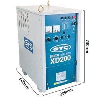 Machine à souder automatique CO2/MAG à inverseur OTC/DAIHEN XD200 380V, soudeuse industrielle