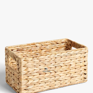 Cesta con forma de hueso de jacinto de agua de nuevo diseño, cesta de almacenamiento, cesta de jacinto de agua de algas marinas para el hogar al precio más barato - Product Image 1