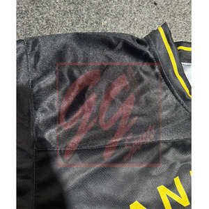 Camiseta de fútbol americano personalizada Camiseta transpirable con impresión por sublimación Proveedor de uniformes de equipo OEM - Product Image 3