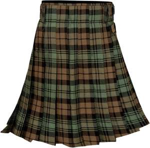 <b>Men's</b> 5 Yard Scottish Tartan Kilt in the <b>Black</b> <b>Watch</b> Weathered Tartan Pattern Wool Blend Wholesale 2026 - Product Image 2