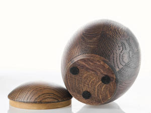 Urne funéraire entièrement en bois foncé de belle conception avec des couleurs et des tailles personnalisées pour la maison aux prix de gros - Product Image 2