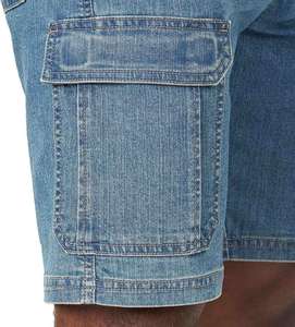 Fournisseur OEM de shorts en jean pour hommes au Pakistan, vêtements de sport élégants et extensibles, style de rue, tenues de tous les jours, shorts en maille - Product Image 6