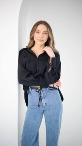 Blusa bohemia de lino victoriana elegante de la mejor calidad para mujer para ropa de dormir - Product Image 4