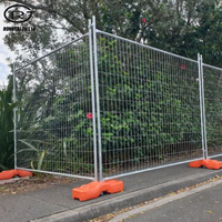 Système de clôture de construction temporaire standard australien de 1.8m x 2.1m