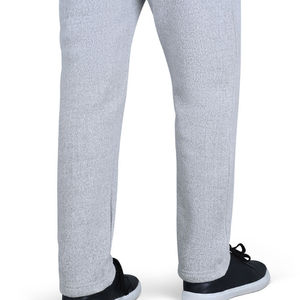 Customizable Grey Texture Sweatpants Casual Polyester Cotton <b>Trouser</b> <b>Elastic</b> <b>Waist</b> Comfortable Flat Front Straight Style Vintage - Product Image 6