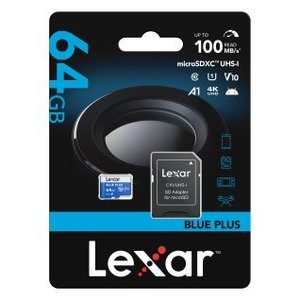 Tarjeta MicroSD de 64 GB Clase 10 U3 V90 4K con Adaptador para Cámara - Product Image 2